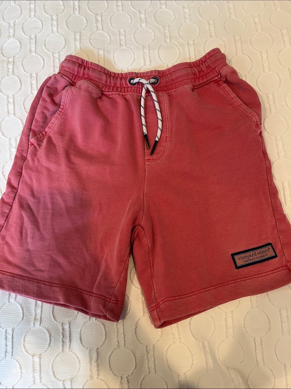 Vineyard Vines Coral Pull-On Kids Shorts
